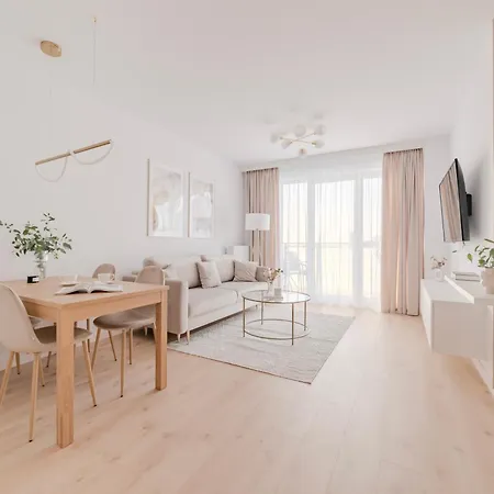 Апартаменты Metropolitan Haven By Aparo - Winda, Balkon, Lozeczko Turystyczne, Atlas Arena, Wytwornia, Zoo, Aquapark, Park, Dworzec Pkp I Pks, Ekspres Do Kawy Лодзь