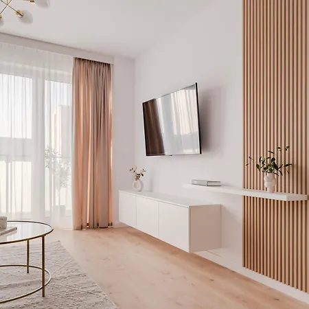 Metropolitan Haven By Aparo - Winda, Balkon, Lozeczko Turystyczne, Atlas Arena, Wytwornia, Zoo, Aquapark, Park, Dworzec Pkp I Pks, Ekspres Do Kawy Apartment Lodz