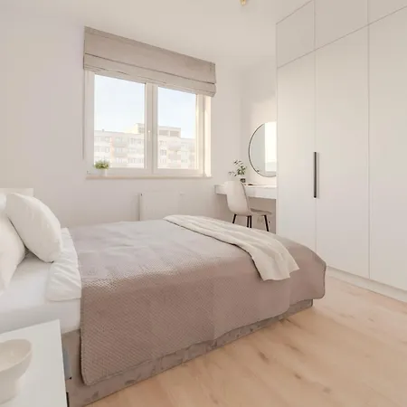 Apartment Metropolitan Haven By Aparo - Winda, Balkon, Lozeczko Turystyczne, Atlas Arena, Wytwornia, Zoo, Aquapark, Park, Dworzec Pkp I Pks, Ekspres Do Kawy *