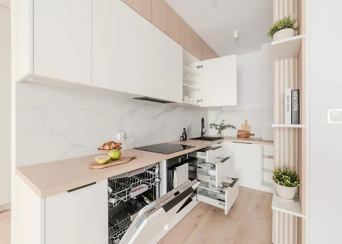 Metropolitan Haven By Aparo - Winda, Balkon, Lozeczko Turystyczne, Atlas Arena, Wytwornia, Zoo, Aquapark, Park, Dworzec Pkp I Pks, Ekspres Do Kawy דירה לודז'