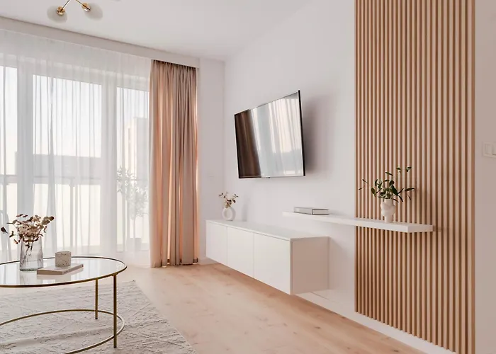 Metropolitan Haven By Aparo - Winda, Balkon, Lozeczko Turystyczne, Atlas Arena, Wytwornia, Zoo, Aquapark, Park, Dworzec Pkp I Pks, Ekspres Do Kawy Apartmán Lodž